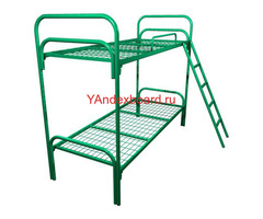 Кровати металлические разных цветов и конфигураций