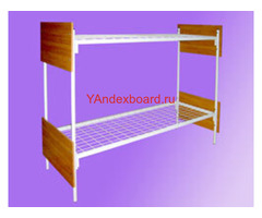 Кровати металлические многоярусные с лестницами на заказ