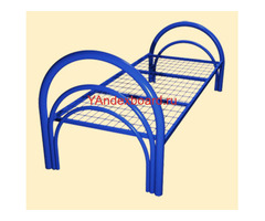 В интернаты и детские сады прочные кровати металлические